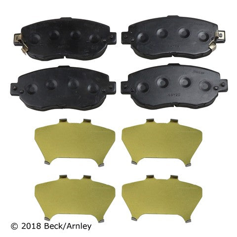 Disc Brake Pad Beck Arnley 089-1506