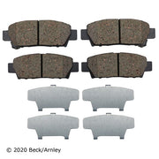 Disc Brake Pad Beck Arnley 089-1534