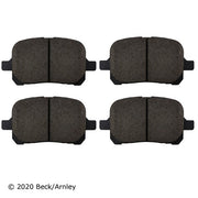 Disc Brake Pad Beck Arnley 089-1538