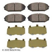 Disc Brake Pad Beck Arnley 089-1605