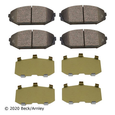 Disc Brake Pad Beck Arnley 089-1605