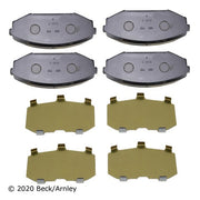 Disc Brake Pad Beck Arnley 089-1605
