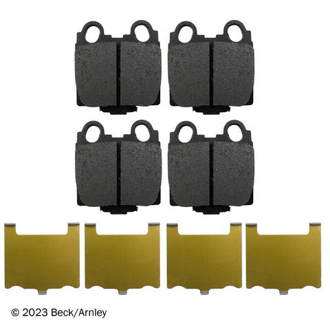 Disc Brake Pad Beck Arnley 089-1611