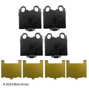 Disc Brake Pad Beck Arnley 089-1611