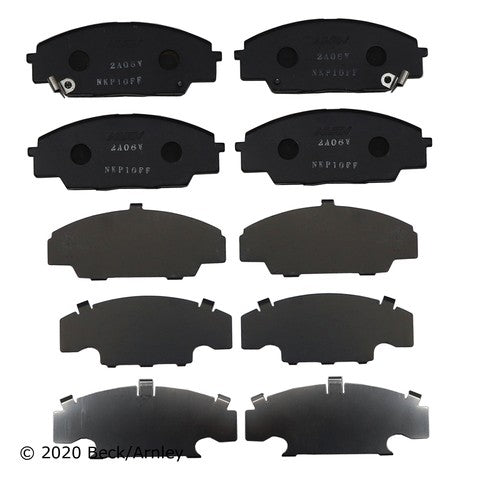 Disc Brake Pad Beck Arnley 089-1639