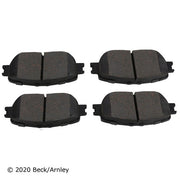 Disc Brake Pad Beck Arnley 089-1657