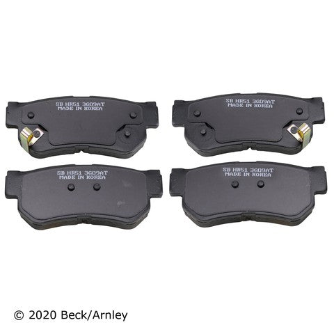 Disc Brake Pad Beck Arnley 089-1672