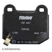 Disc Brake Pad Beck Arnley 089-1708