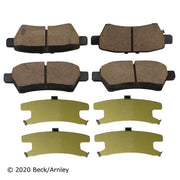 Disc Brake Pad Beck Arnley 089-1736