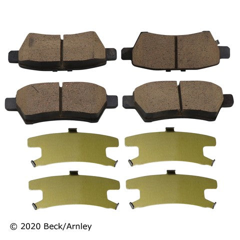 Disc Brake Pad Beck Arnley 089-1736