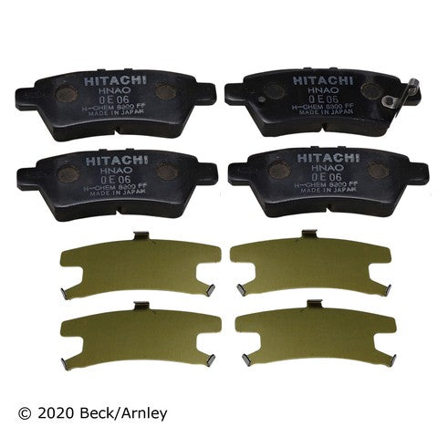 Disc Brake Pad Beck Arnley 089-1736