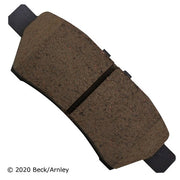 Disc Brake Pad Beck Arnley 089-1736