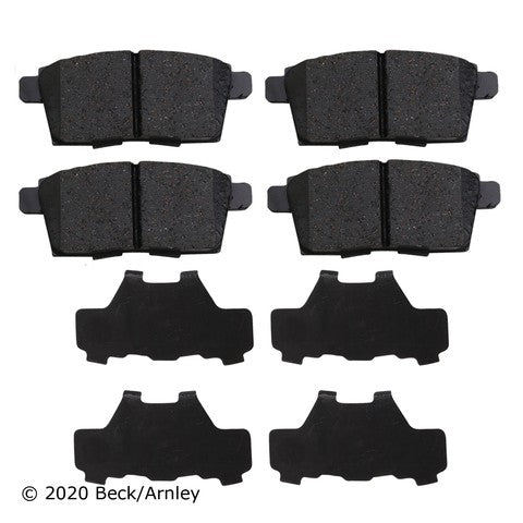 Disc Brake Pad Beck Arnley 089-1749