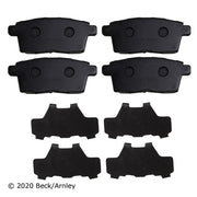 Disc Brake Pad Beck Arnley 089-1749