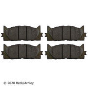 Disc Brake Pad Beck Arnley 089-1758
