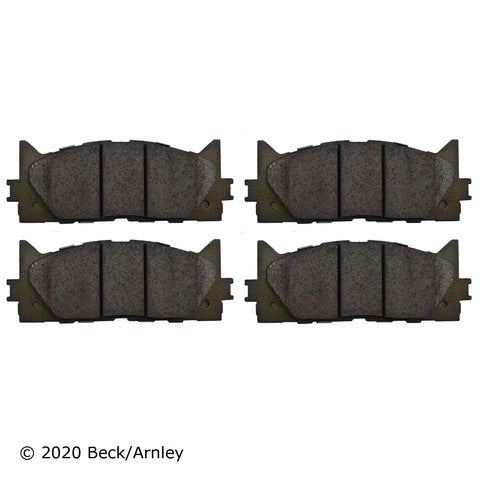Disc Brake Pad Beck Arnley 089-1758