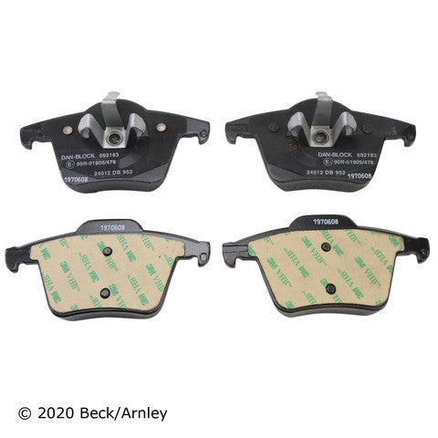 Disc Brake Pad Beck Arnley 089-1781