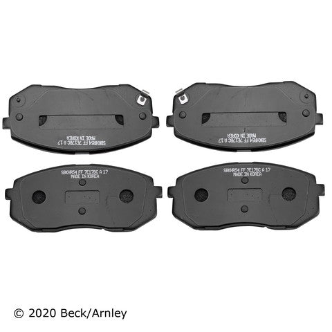 Disc Brake Pad Beck Arnley 089-1784