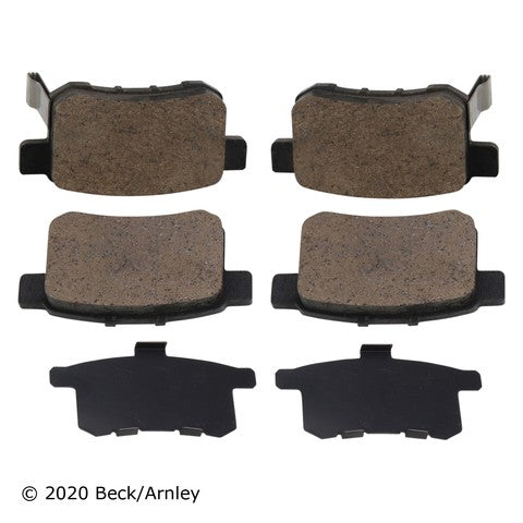 Disc Brake Pad Beck Arnley 089-1798