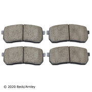 Disc Brake Pad Beck Arnley 089-1800