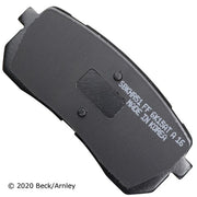 Disc Brake Pad Beck Arnley 089-1800