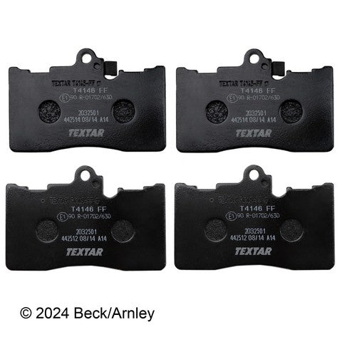 Disc Brake Pad Beck Arnley 089-1801