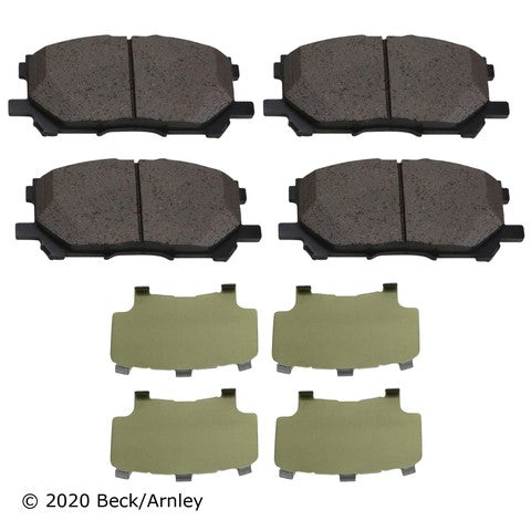 Disc Brake Pad Beck Arnley 089-1805