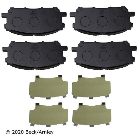 Disc Brake Pad Beck Arnley 089-1805