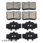 Disc Brake Pad Beck Arnley 089-1807