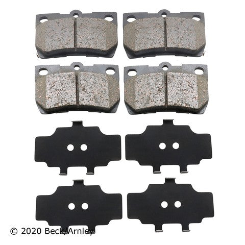 Disc Brake Pad Beck Arnley 089-1807