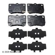 Disc Brake Pad Beck Arnley 089-1807