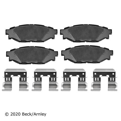 Disc Brake Pad Beck Arnley 089-1811