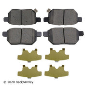 Disc Brake Pad Beck Arnley 089-1824