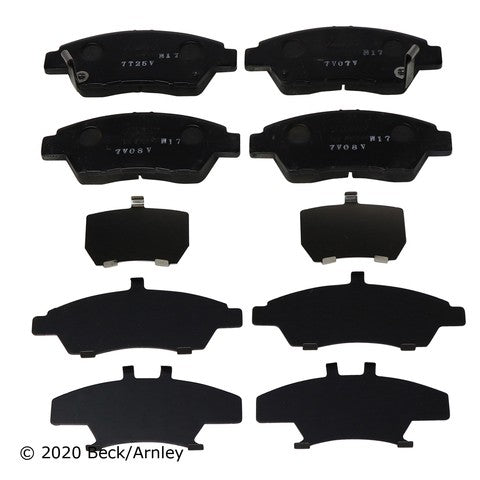 Disc Brake Pad Beck Arnley 089-1828