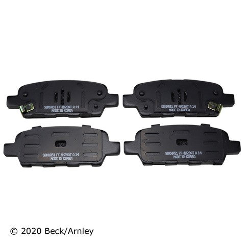Disc Brake Pad Beck Arnley 089-1832