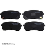 Disc Brake Pad Beck Arnley 089-1900