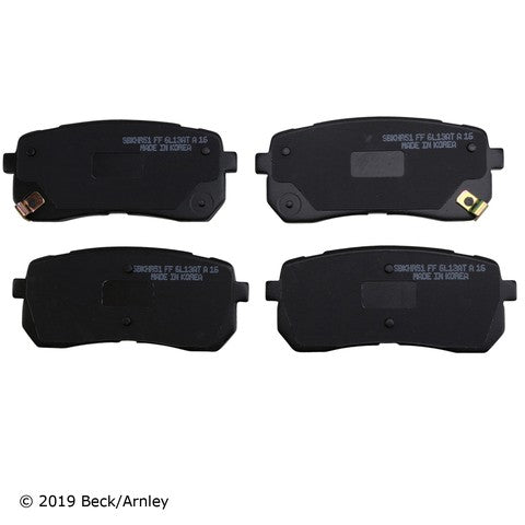 Disc Brake Pad Beck Arnley 089-1900