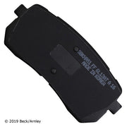 Disc Brake Pad Beck Arnley 089-1900