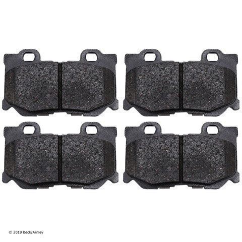 Disc Brake Pad Beck Arnley 089-1908