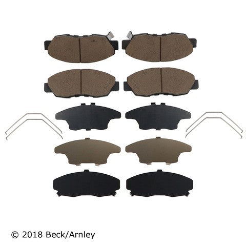 Disc Brake Pad Set Beck Arnley 089-1946