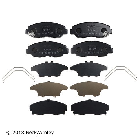 Disc Brake Pad Set Beck Arnley 089-1946