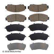 Disc Brake Pad Set Beck Arnley 089-1948