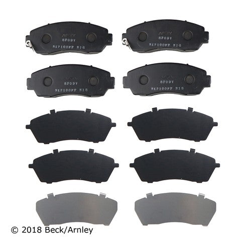 Disc Brake Pad Set Beck Arnley 089-1948