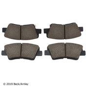 Disc Brake Pad Beck Arnley 089-1956
