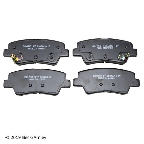 Disc Brake Pad Beck Arnley 089-1956