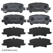 Disc Brake Pad Beck Arnley 089-1959