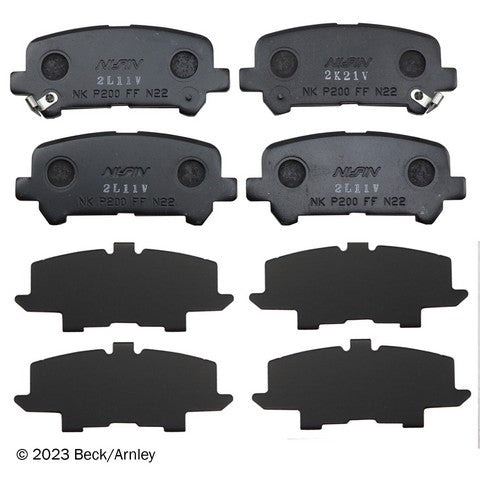Disc Brake Pad Beck Arnley 089-1959