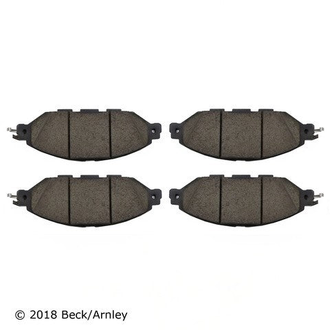 Disc Brake Pad Set Beck Arnley 089-1966