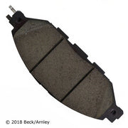 Disc Brake Pad Set Beck Arnley 089-1966