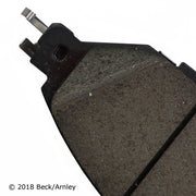 Disc Brake Pad Set Beck Arnley 089-1966